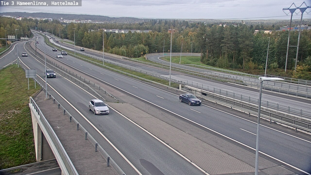 Kelikamerat Kuva Tie 3 Hämeenlinna, Hattelmala, Hämeenlinna, Kanta-Häme