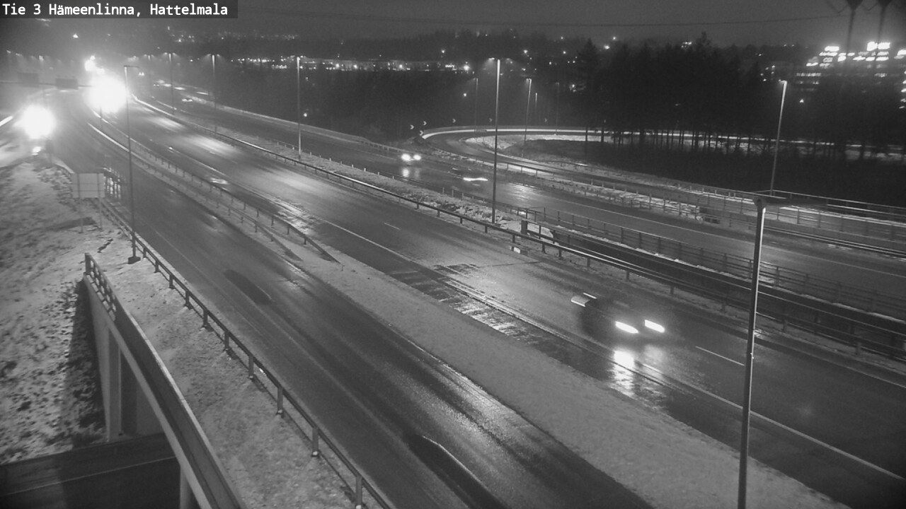 Weather Camera Image Väg 3 Tavastehus, Hattelmala, Hämeenlinna, Kanta-Häme