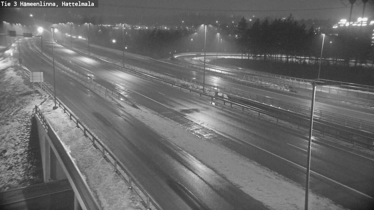 Weather Camera Image Väg 3 Tavastehus, Hattelmala, Hämeenlinna, Kanta-Häme