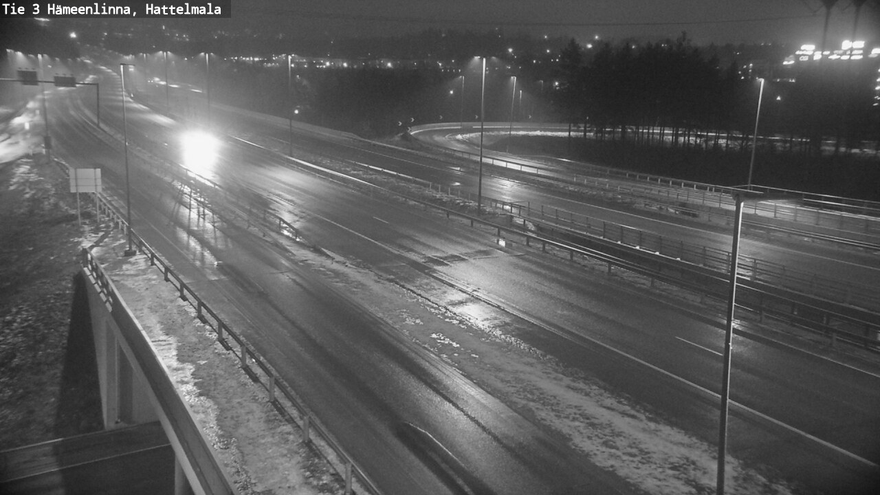 Weather Camera Image Väg 3 Tavastehus, Hattelmala, Hämeenlinna, Kanta-Häme