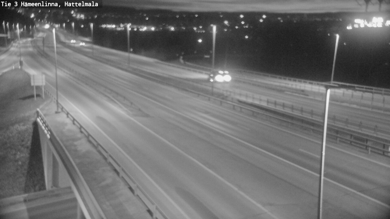 Weather Camera Image Road 3 Hämeenlinna, Hattelmala, Hämeenlinna, Kanta-Häme