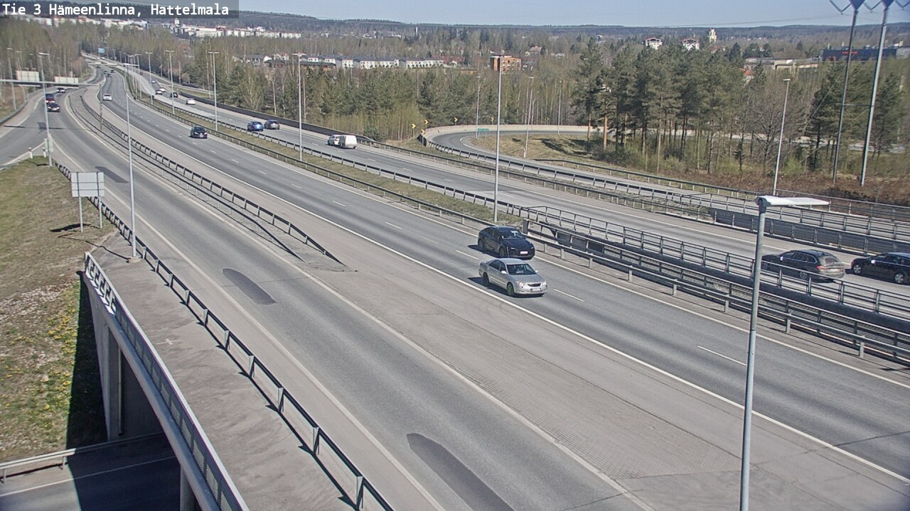 Kelikamerat Kuva Tie 3 Hämeenlinna, Hattelmala, Hämeenlinna, Kanta-Häme