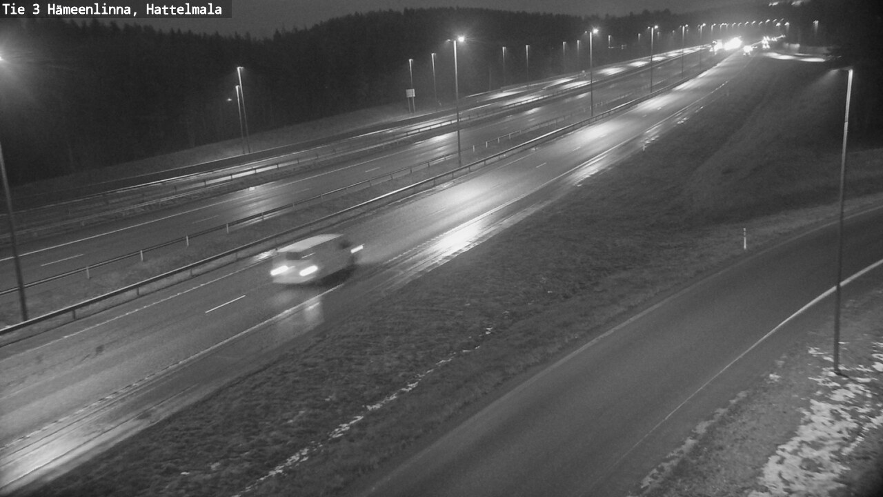 Weather Camera Image Väg 3 Tavastehus, Hattelmala, Hämeenlinna, Kanta-Häme