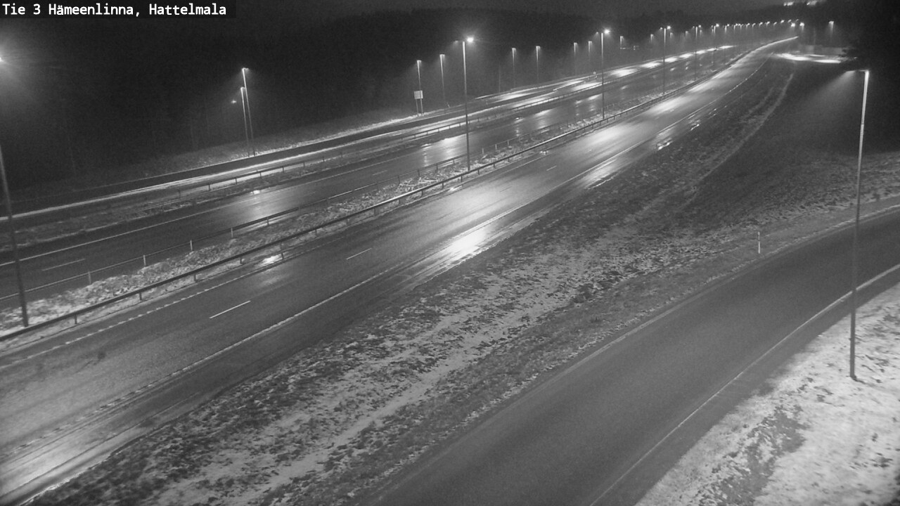 Weather Camera Image Väg 3 Tavastehus, Hattelmala, Hämeenlinna, Kanta-Häme