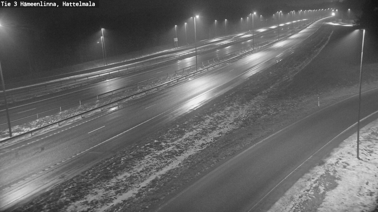Weather Camera Image Väg 3 Tavastehus, Hattelmala, Hämeenlinna, Kanta-Häme