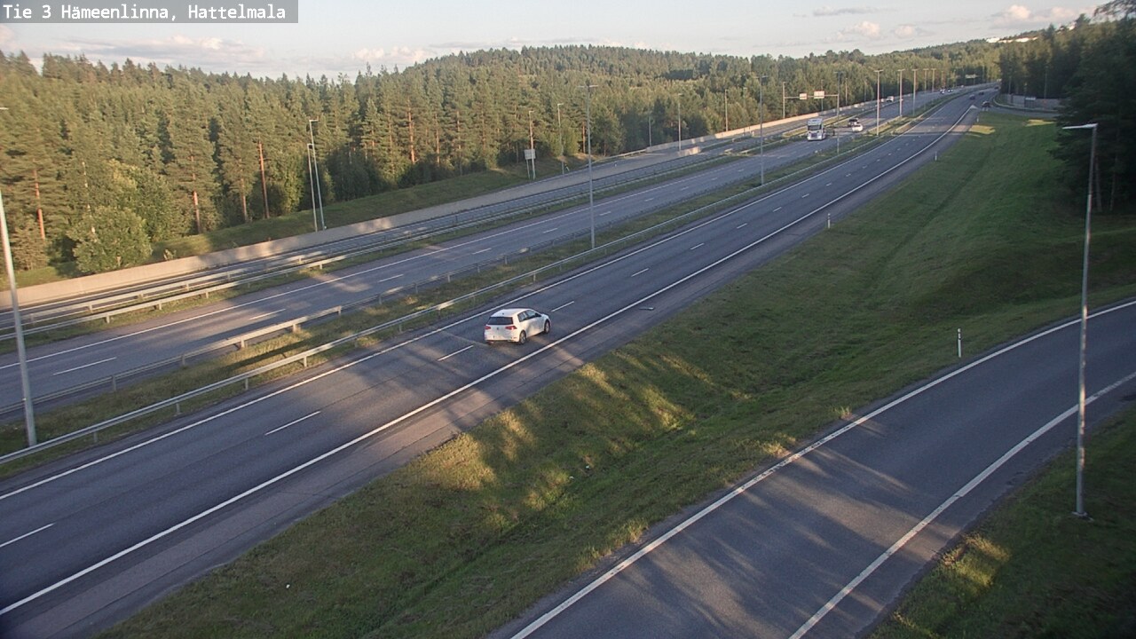 Kelikamerat Kuva Tie 3 Hämeenlinna, Hattelmala, Hämeenlinna, Kanta-Häme