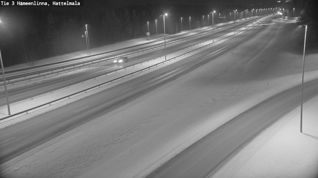 Weather Camera Image Väg 3 Tavastehus, Hattelmala, Hämeenlinna, Kanta-Häme