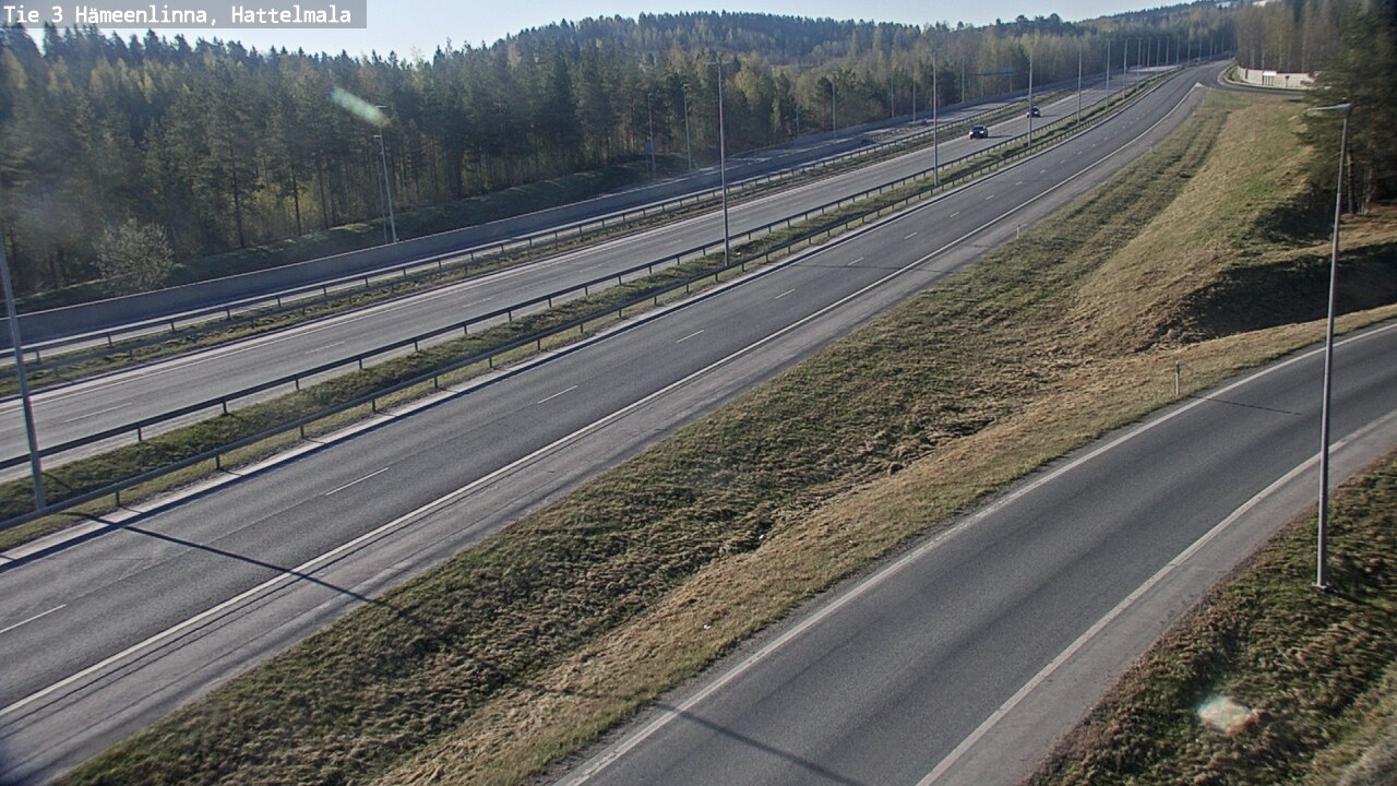 Kelikamerat Kuva Tie 3 Hämeenlinna, Hattelmala, Hämeenlinna, Kanta-Häme