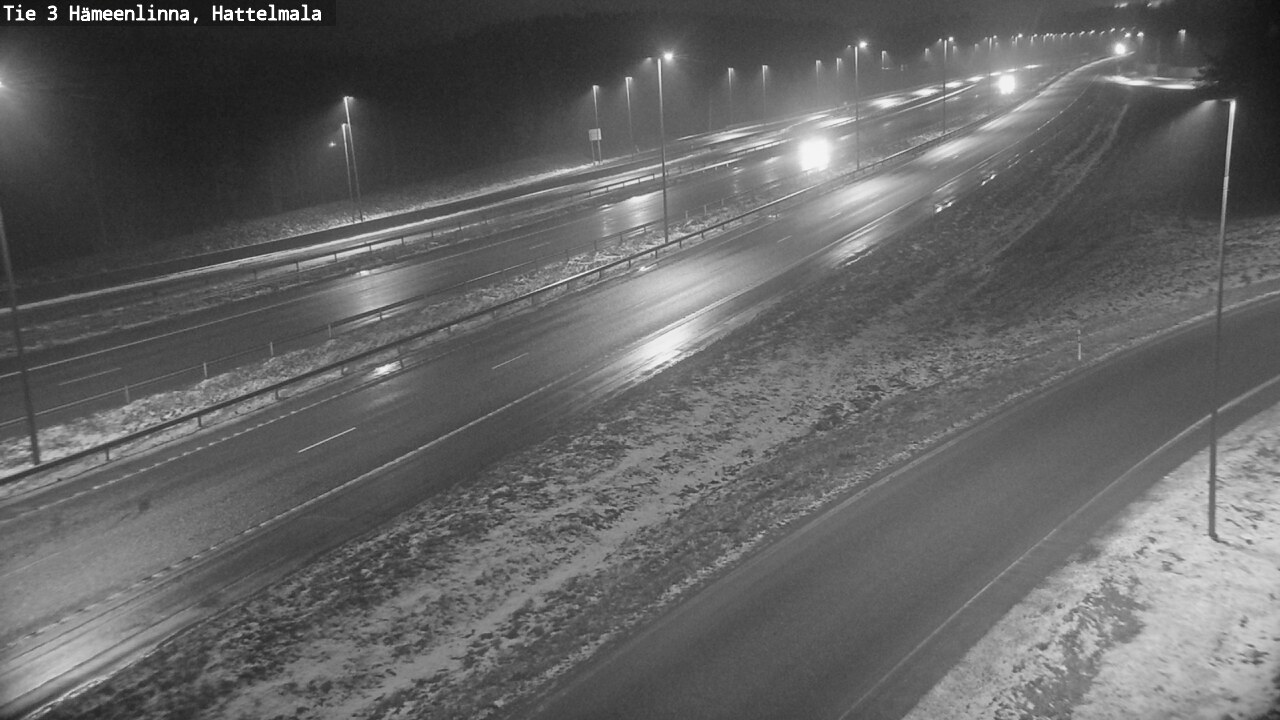 Weather Camera Image Väg 3 Tavastehus, Hattelmala, Hämeenlinna, Kanta-Häme