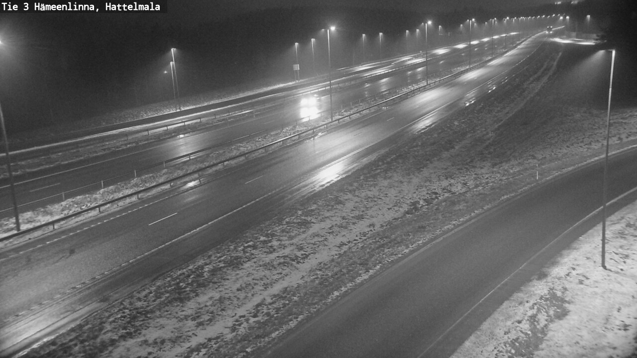 Weather Camera Image Väg 3 Tavastehus, Hattelmala, Hämeenlinna, Kanta-Häme