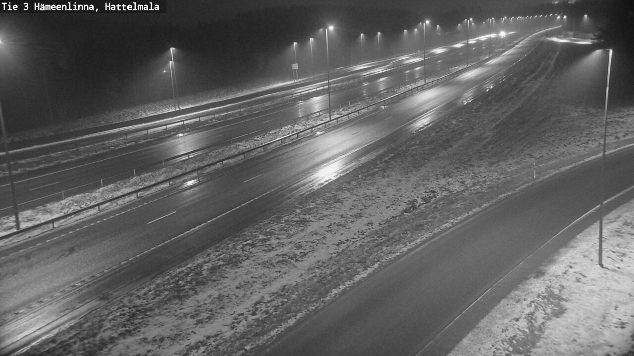 Weather Camera Image Väg 3 Tavastehus, Hattelmala, Hämeenlinna, Kanta-Häme