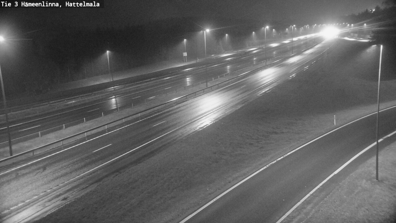 Weather Camera Image Road 3 Hämeenlinna, Hattelmala, Hämeenlinna, Kanta-Häme