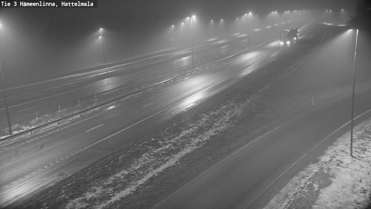 Weather Camera Image Road 3 Hämeenlinna, Hattelmala, Hämeenlinna, Kanta-Häme