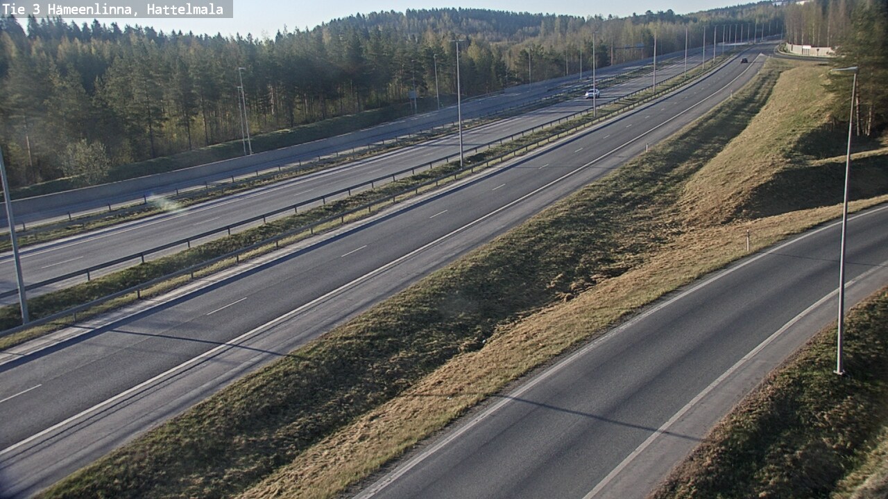Weather Camera Image Road 3 Hämeenlinna, Hattelmala, Hämeenlinna, Kanta-Häme
