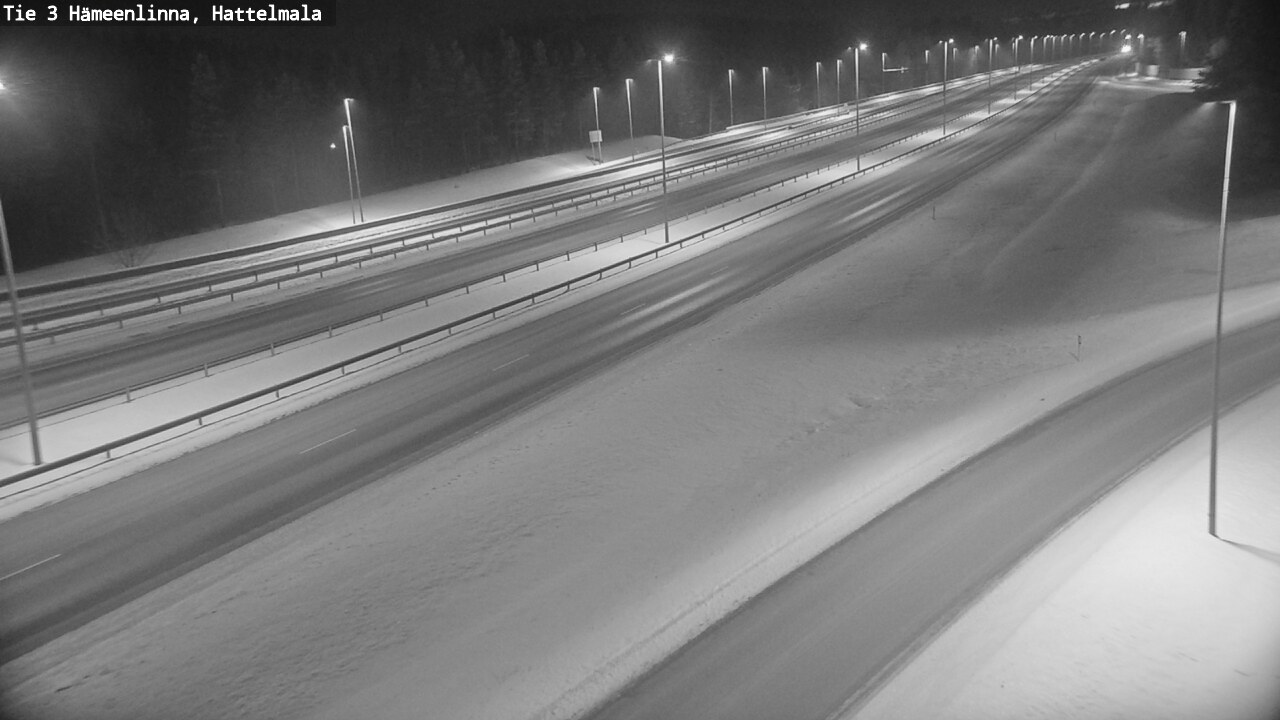 Weather Camera Image Väg 3 Tavastehus, Hattelmala, Hämeenlinna, Kanta-Häme