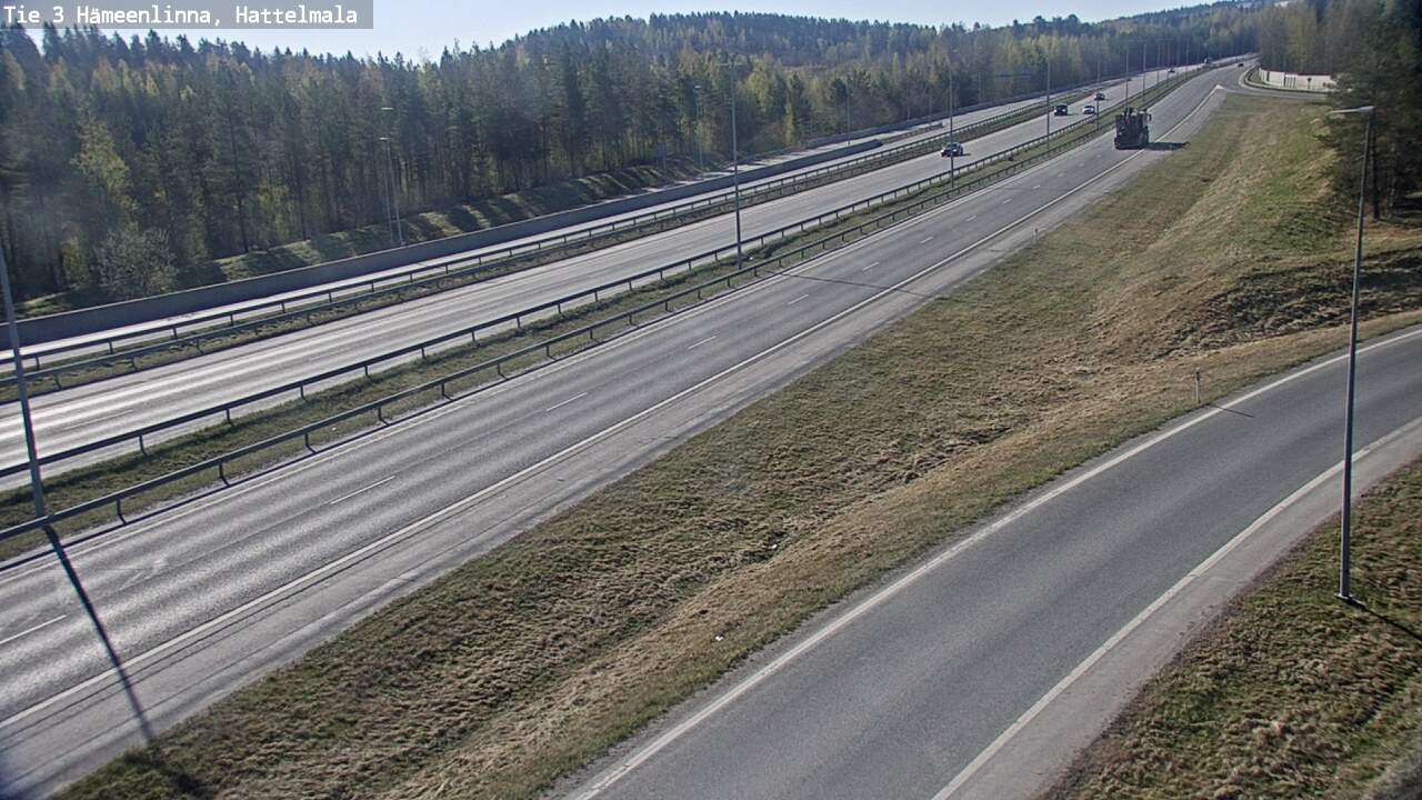 Kelikamerat Kuva Tie 3 Hämeenlinna, Hattelmala, Hämeenlinna, Kanta-Häme