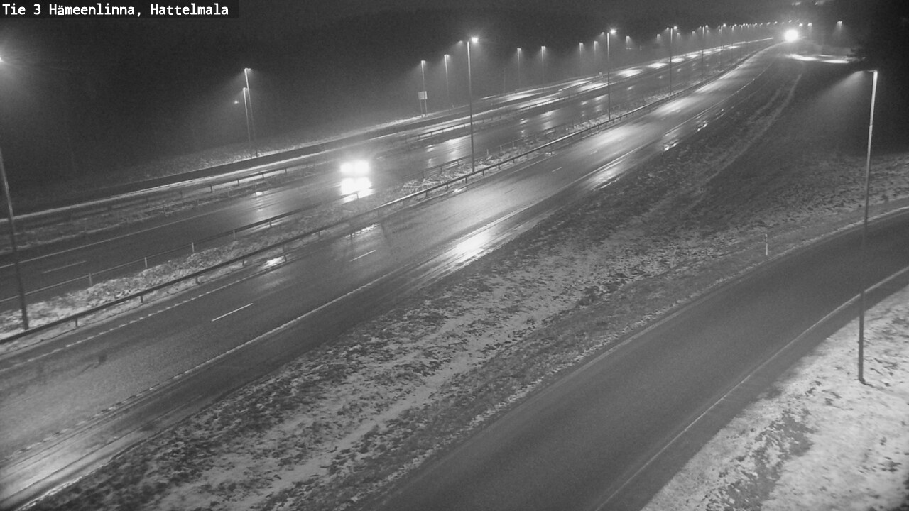 Weather Camera Image Väg 3 Tavastehus, Hattelmala, Hämeenlinna, Kanta-Häme