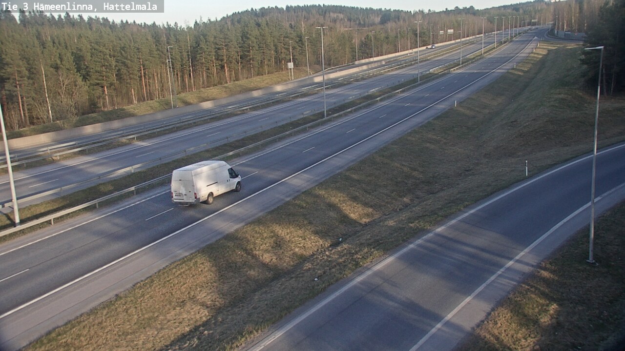 Weather Camera Image Road 3 Hämeenlinna, Hattelmala, Hämeenlinna, Kanta-Häme