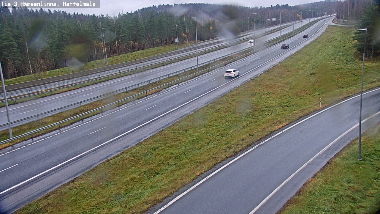 Weather Camera Image Väg 3 Tavastehus, Hattelmala, Hämeenlinna, Kanta-Häme