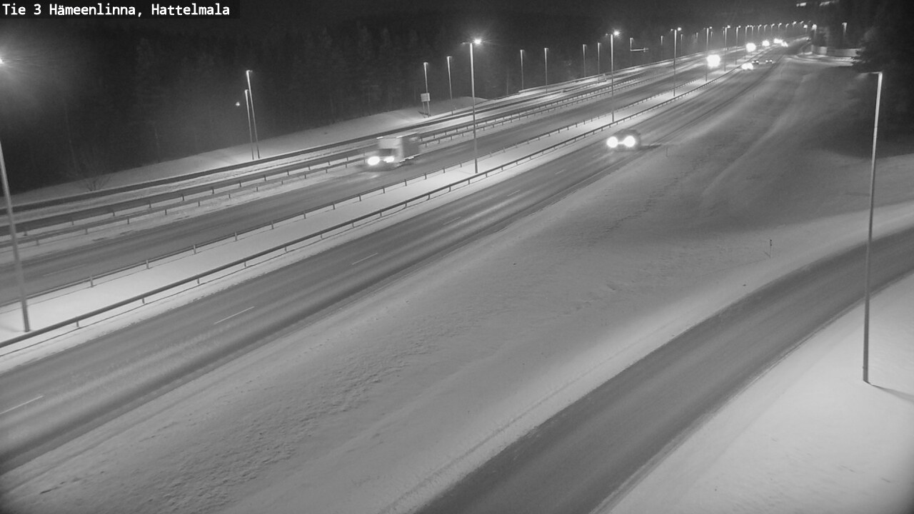 Weather Camera Image Väg 3 Tavastehus, Hattelmala, Hämeenlinna, Kanta-Häme