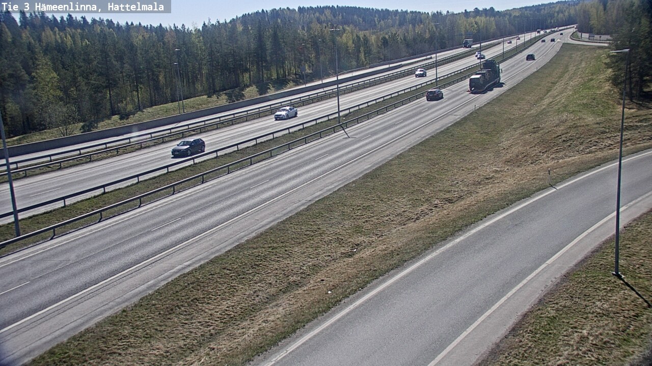 Kelikamerat Kuva Tie 3 Hämeenlinna, Hattelmala, Hämeenlinna, Kanta-Häme