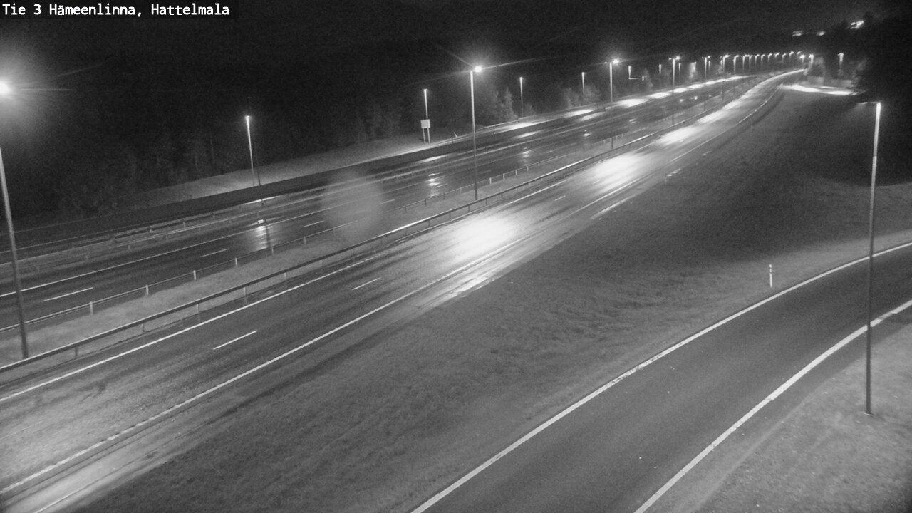 Weather Camera Image Road 3 Hämeenlinna, Hattelmala, Hämeenlinna, Kanta-Häme