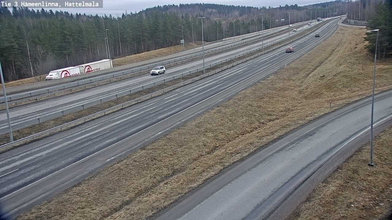 Weather Camera Image Väg 3 Tavastehus, Hattelmala, Hämeenlinna, Kanta-Häme