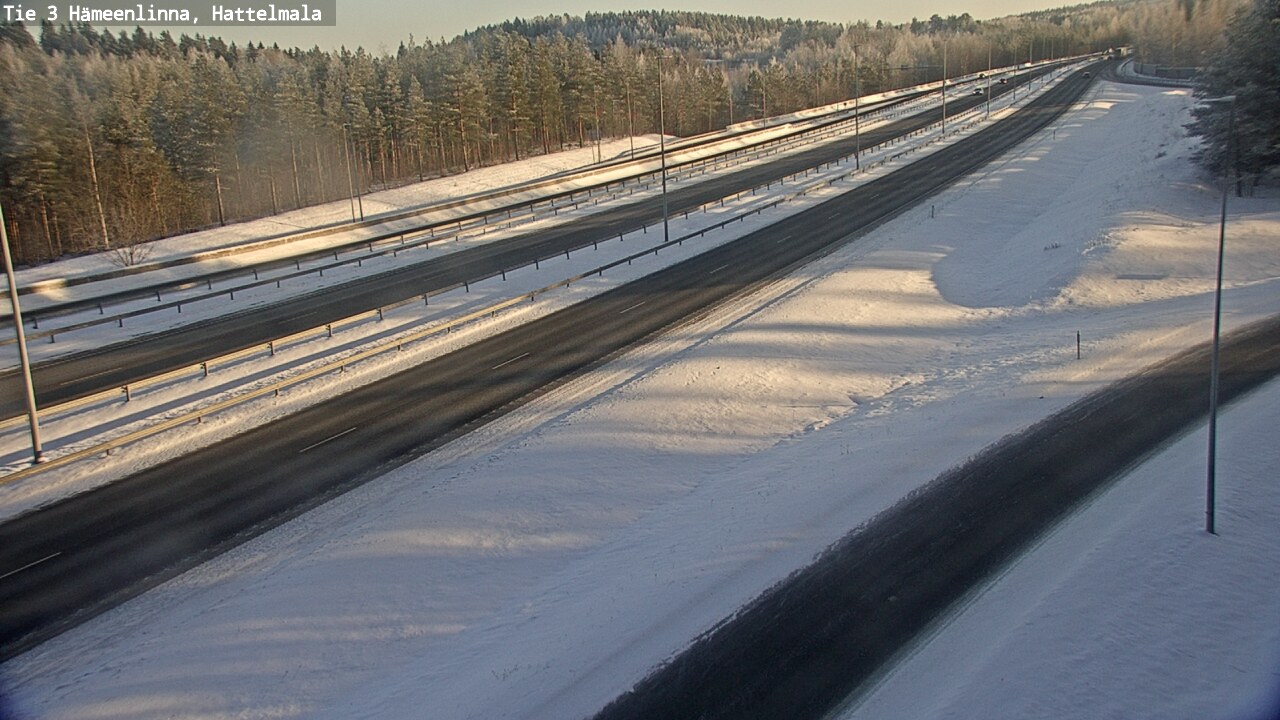 Kelikamerat Kuva Tie 3 Hämeenlinna, Hattelmala, Hämeenlinna, Kanta-Häme