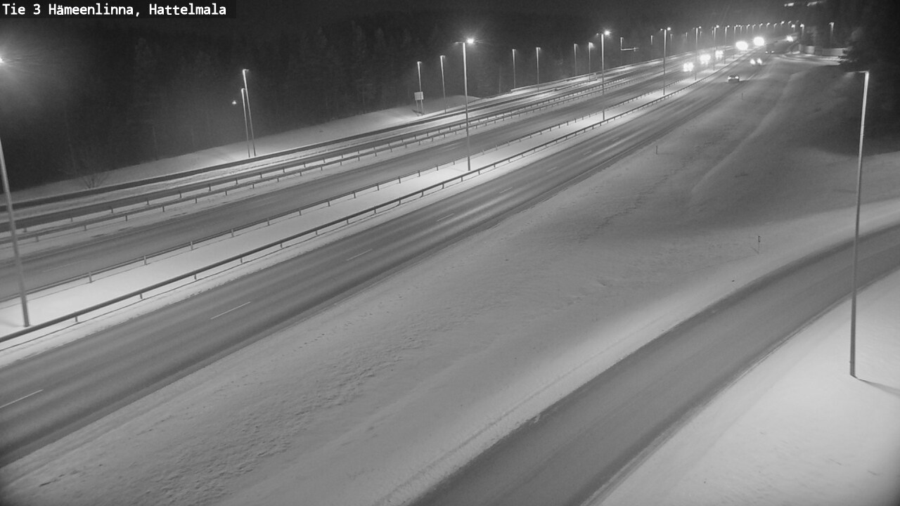 Weather Camera Image Väg 3 Tavastehus, Hattelmala, Hämeenlinna, Kanta-Häme
