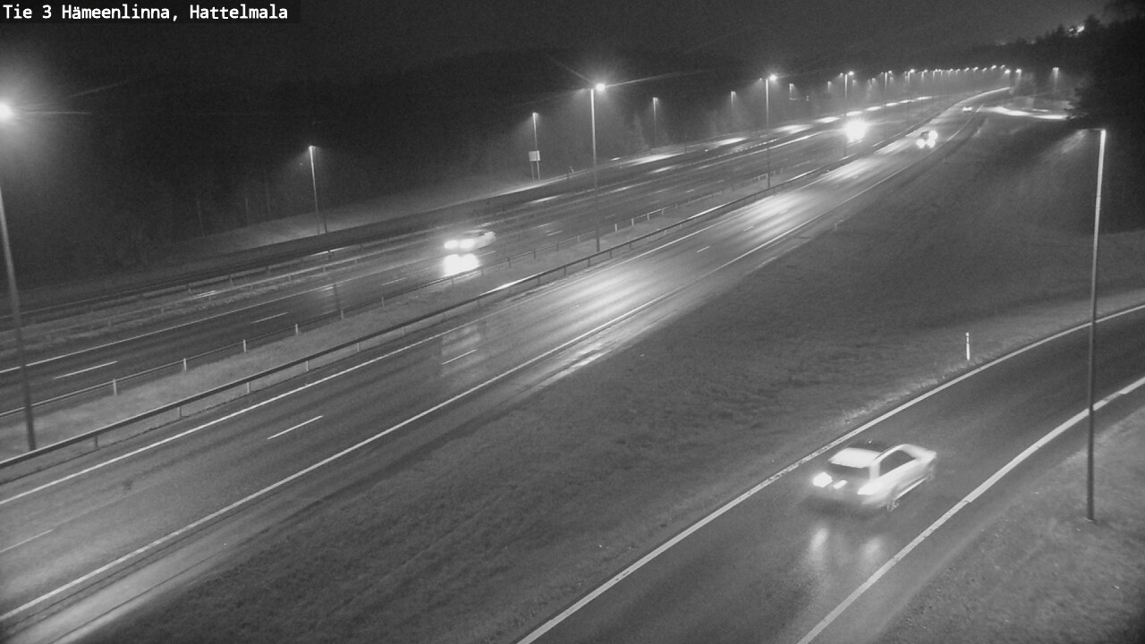 Weather Camera Image Road 3 Hämeenlinna, Hattelmala, Hämeenlinna, Kanta-Häme