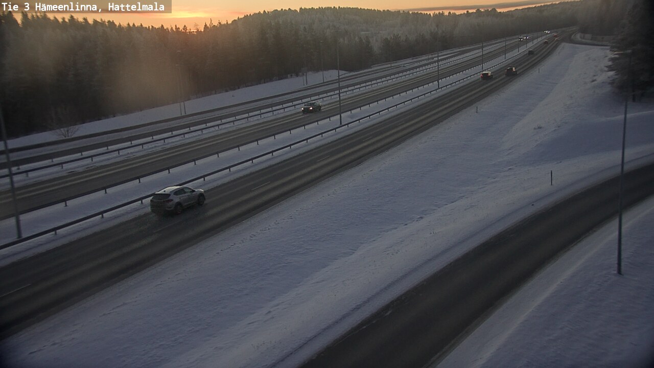 Kelikamerat Kuva Tie 3 Hämeenlinna, Hattelmala, Hämeenlinna, Kanta-Häme