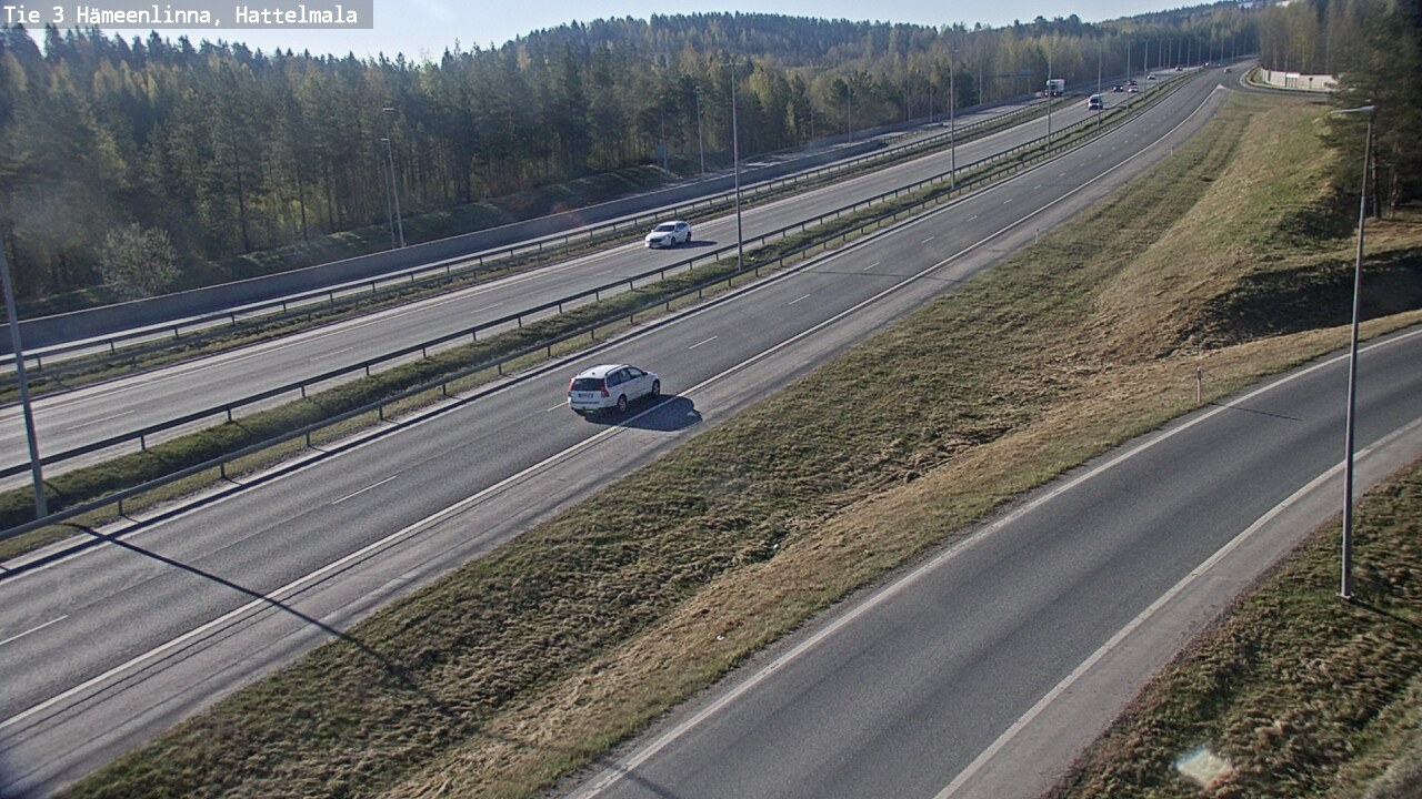 Kelikamerat Kuva Tie 3 Hämeenlinna, Hattelmala, Hämeenlinna, Kanta-Häme