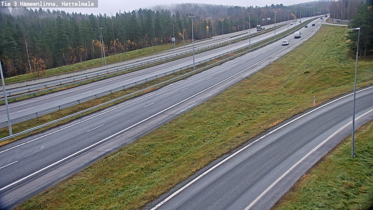 Kelikamerat Kuva Tie 3 Hämeenlinna, Hattelmala, Hämeenlinna, Kanta-Häme