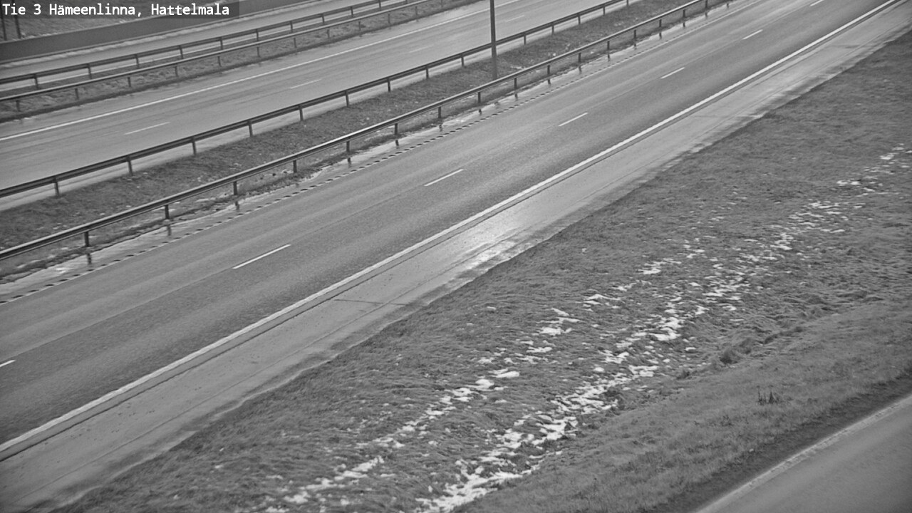 Weather Camera Image Road 3 Hämeenlinna, Hattelmala, Hämeenlinna, Kanta-Häme