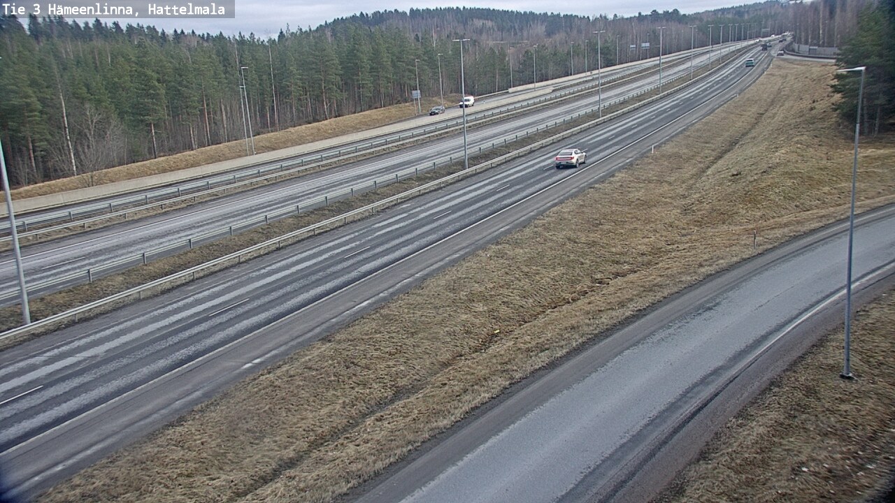 Weather Camera Image Väg 3 Tavastehus, Hattelmala, Hämeenlinna, Kanta-Häme