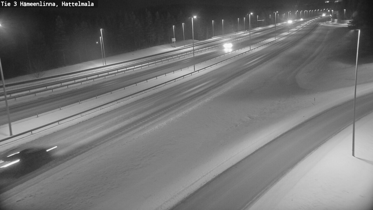 Weather Camera Image Väg 3 Tavastehus, Hattelmala, Hämeenlinna, Kanta-Häme
