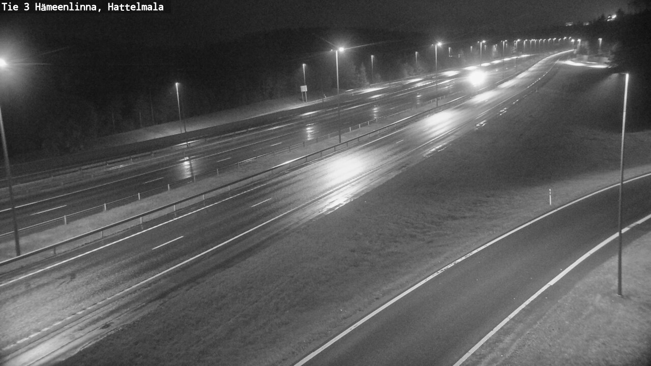 Weather Camera Image Road 3 Hämeenlinna, Hattelmala, Hämeenlinna, Kanta-Häme