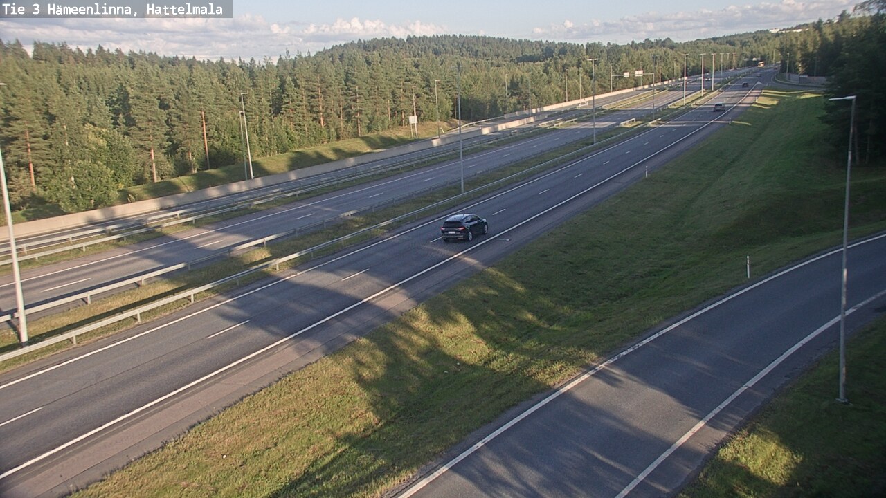 Kelikamerat Kuva Tie 3 Hämeenlinna, Hattelmala, Hämeenlinna, Kanta-Häme