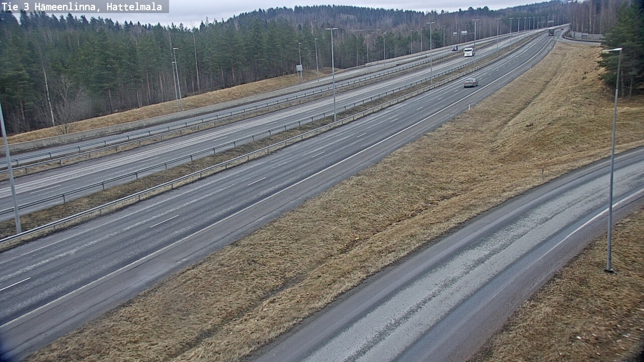 Weather Camera Image Väg 3 Tavastehus, Hattelmala, Hämeenlinna, Kanta-Häme