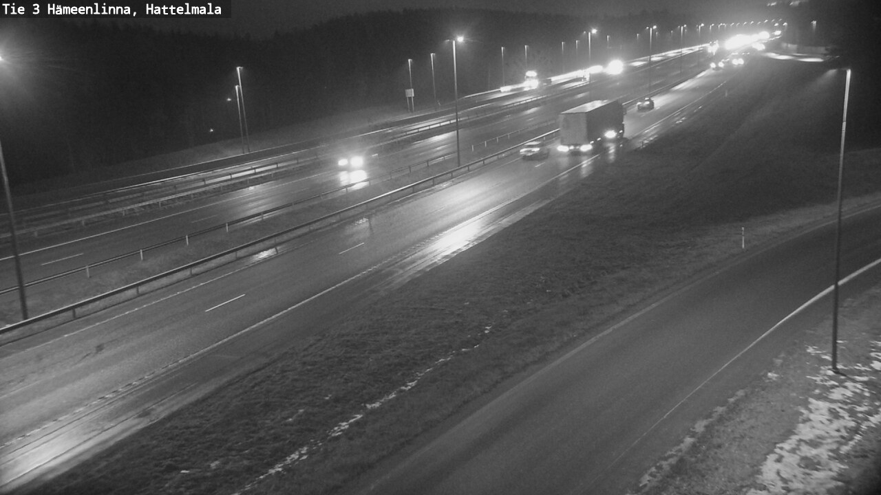 Weather Camera Image Väg 3 Tavastehus, Hattelmala, Hämeenlinna, Kanta-Häme
