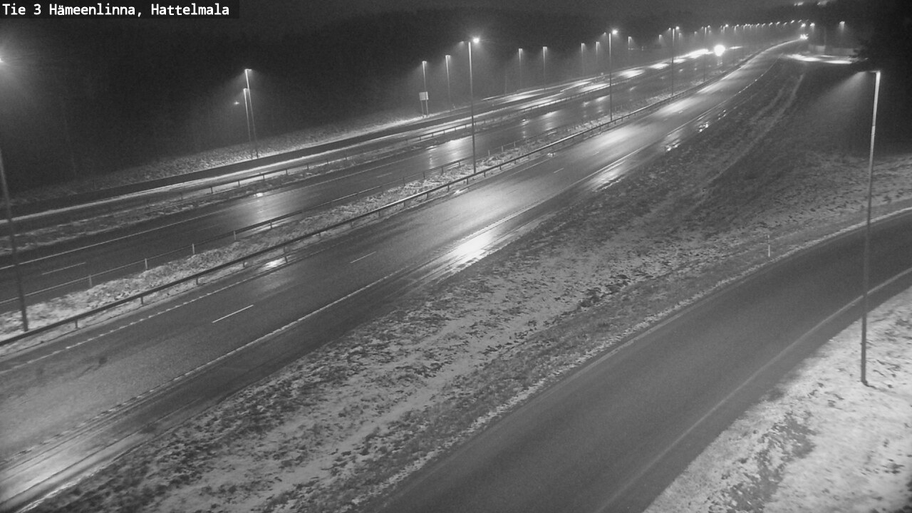 Weather Camera Image Väg 3 Tavastehus, Hattelmala, Hämeenlinna, Kanta-Häme