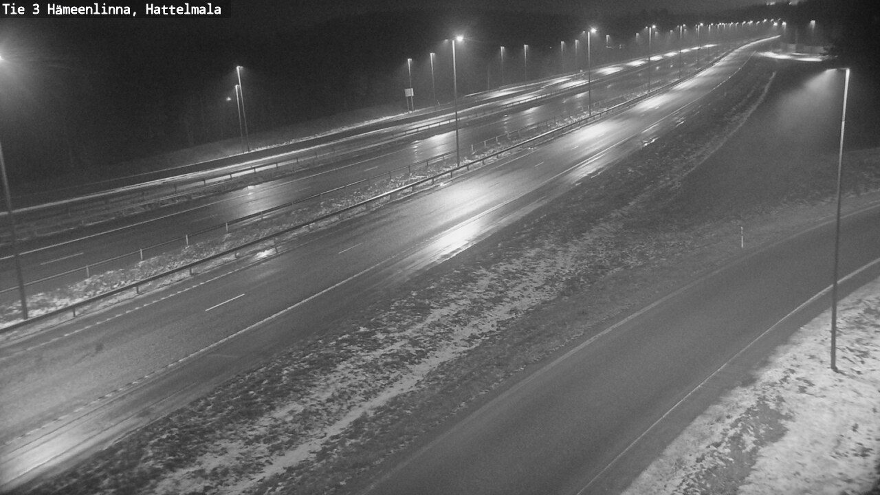 Weather Camera Image Väg 3 Tavastehus, Hattelmala, Hämeenlinna, Kanta-Häme