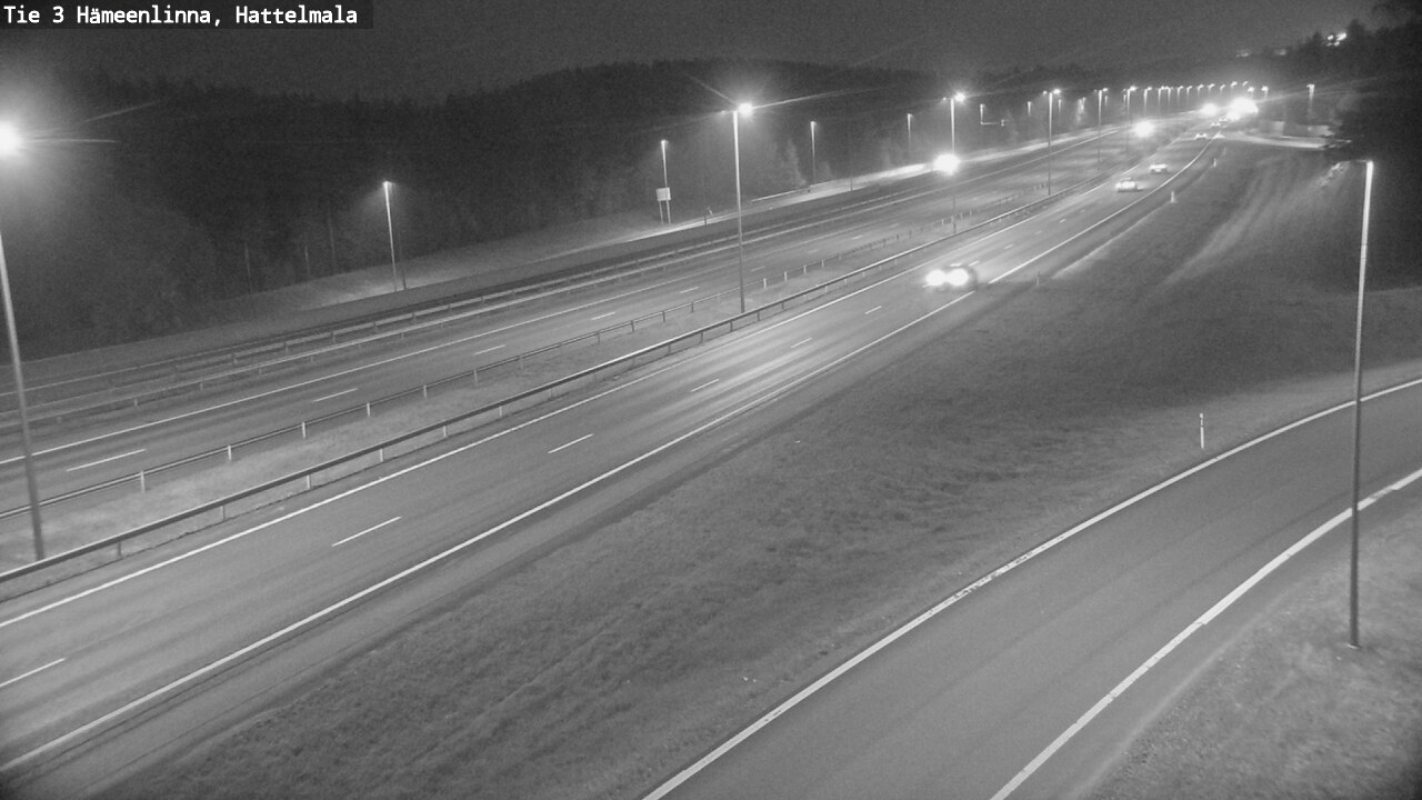 Weather Camera Image Road 3 Hämeenlinna, Hattelmala, Hämeenlinna, Kanta-Häme