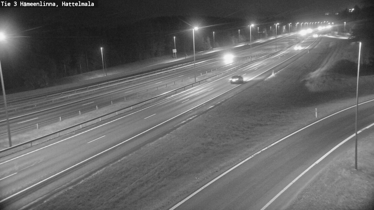 Weather Camera Image Road 3 Hämeenlinna, Hattelmala, Hämeenlinna, Kanta-Häme