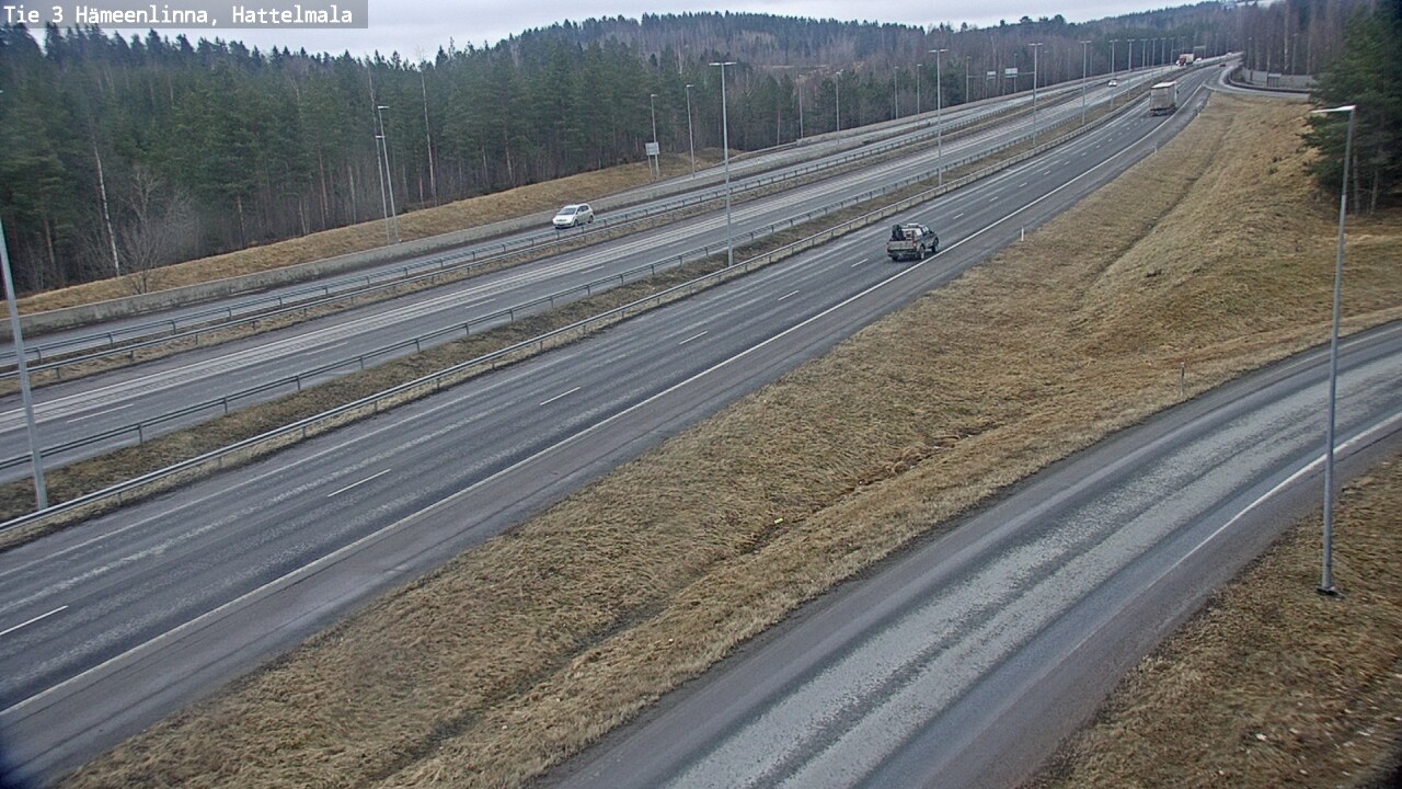Weather Camera Image Väg 3 Tavastehus, Hattelmala, Hämeenlinna, Kanta-Häme