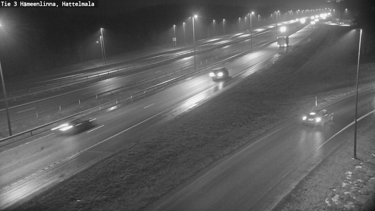 Weather Camera Image Väg 3 Tavastehus, Hattelmala, Hämeenlinna, Kanta-Häme