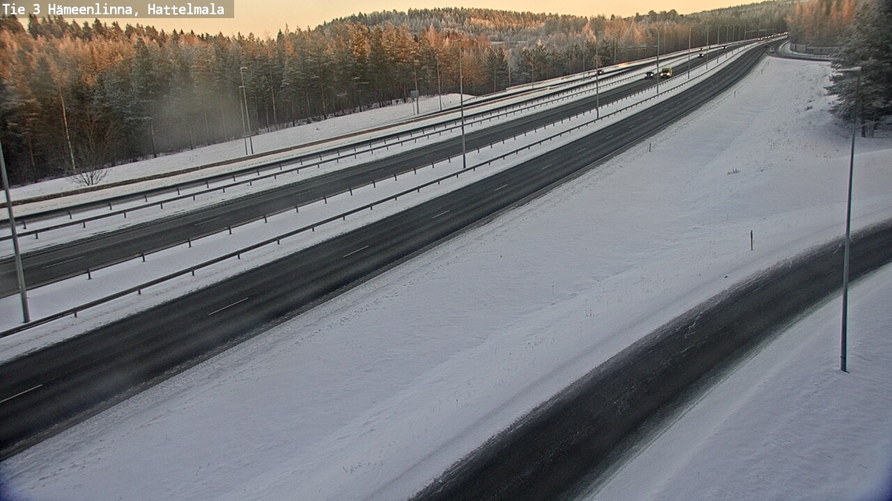 Kelikamerat Kuva Tie 3 Hämeenlinna, Hattelmala, Hämeenlinna, Kanta-Häme