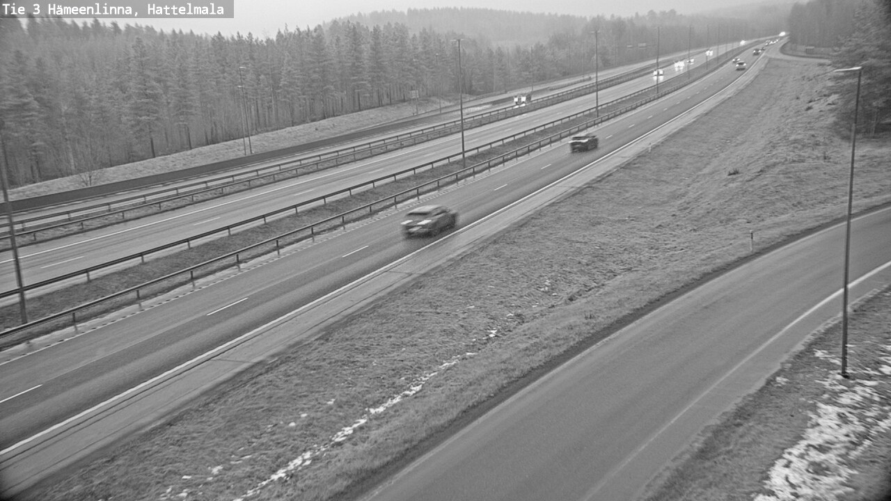 Weather Camera Image Väg 3 Tavastehus, Hattelmala, Hämeenlinna, Kanta-Häme