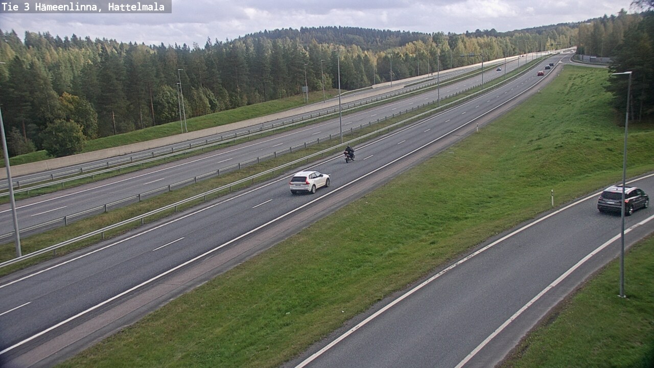 Weather Camera Image Road 3 Hämeenlinna, Hattelmala, Hämeenlinna, Kanta-Häme