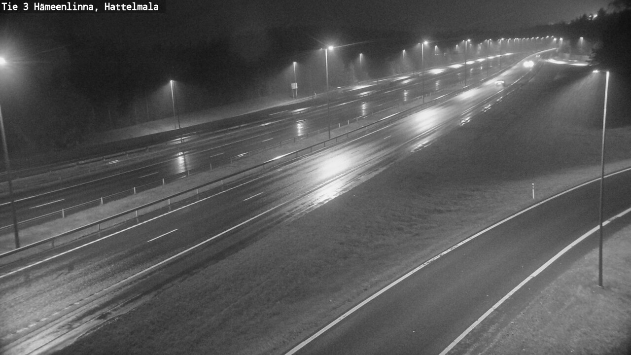 Weather Camera Image Road 3 Hämeenlinna, Hattelmala, Hämeenlinna, Kanta-Häme